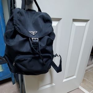 Small, prada nylon  backback
